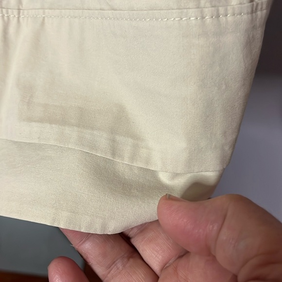 American Eagle Khaki Mini Skirt-100% cotton Sz 4 - Picture 4 of 11